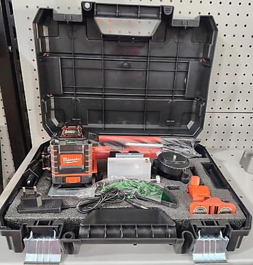 Измерительные приборы: №: 10420 Məhsulun adı: Lazer nivelir Milwaukee 4D Brend: No Brand — 3