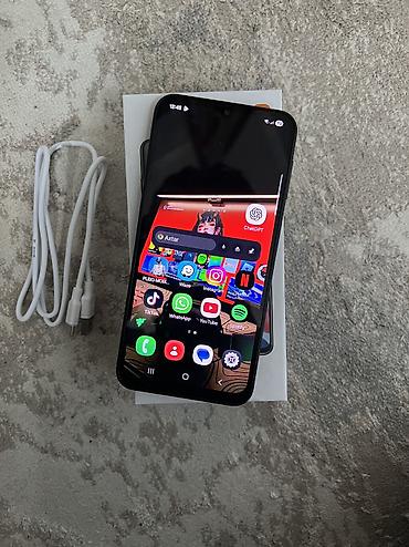 Samsung: Samsung Galaxy A24 4G, 128 GB, rəng - Qara, Face ID — 10