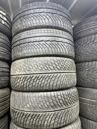 диск для матиз: Шины 225 / 40 / R 19, Зима, Б/у, Комплект, Легковые, Польша, Michelin