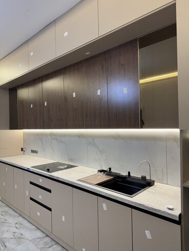 Кухонные гарнитуры: Кухонный гарнитур, Новый, цвет - Белый, ДСП, Бесплатная доставка — 2