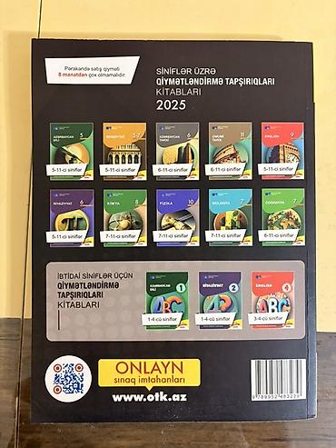 Testlər: Məhsul: “English – 2025 Test Toplusu” (DİM) – Səviyyə: Ümumi orta (9 — 2