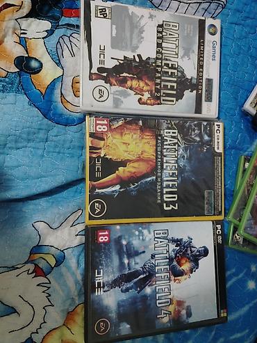 Oyun diskləri: PC üçün orijinal DVD oyun diskləri paketi Paketdə olan adlar: - — 17