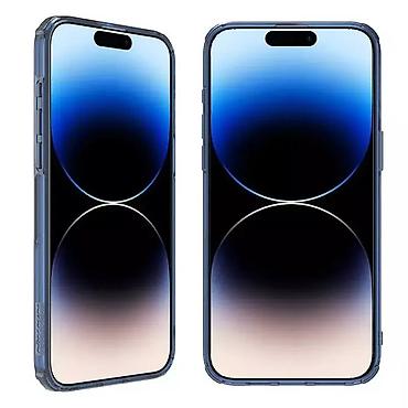 Maske i futrole za telefone: Maska Nillkin Nature Pro Magnetic za iPhone 15 Pro Max 6.7 plava. Uz — 3