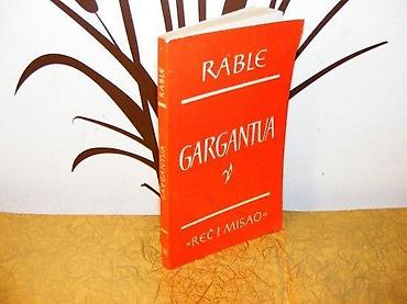 bracne vode: Reč i misaoGargantuaRad Beograd 1976. rec i misao gargantula — 1