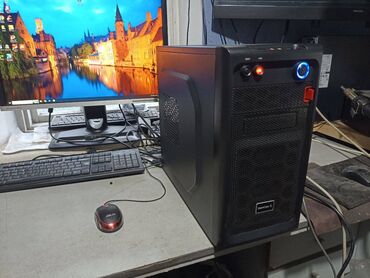Процессоры: Компьютер, ядер - 4, ОЗУ 32 ГБ, Игровой, Б/у, Intel Core i3, AMD Radeon RX 580, HDD + SSD