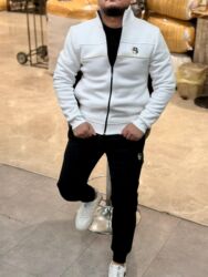 Trenerke: Komplet, Calvin Klein, bоја - Bela, Pamuk — 3