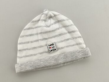 pinko czapka: Czapeczka, H&M, Wcześniak, stan - Bardzo dobry