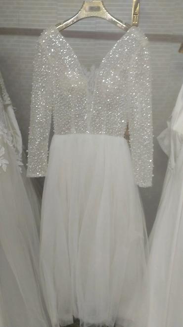 Свадебные платья: Свадебное платье, L, Дизайнерское, Пышное, Турция, Стразы, Б/у — 9