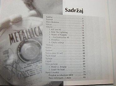 bracne vode: METALLICA kroz sopstvene reči rnr 2000, ilustrovanomek povez 16x18,8 — 1