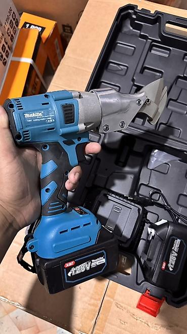 lithium: Аккумуляторные ножницы по металлу Makita 128V в чемодане — 3