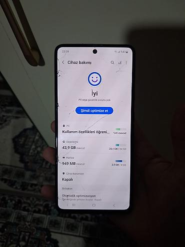 honor x6b ekran: Samsung Galaxy A51, 64 GB, rəng - Qara — 4