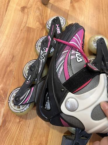 Roliklər: FILA J-One inline konkilər - Brend/model: FILA J-One - Növ: İnline (4 — 4