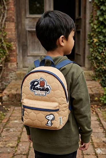 kipling monkey: Детский рюкзак Peanuts с Снупи - Компактный городской рюкзак для — 3