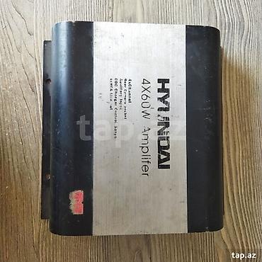 Audio: HYUNDAI 4x60W Amplifier – avtomobil audio gücləndiricisi — 3