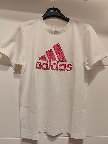 kappa m: Adidas ženska majica kratkih rukava - Boja: bela - Print: veliki — 5