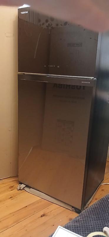 epson 390: Yeni 2 qapılı Toshiba Soyuducu Satılır, rəng - Qara — 4