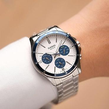 casio original: Мужские классические модели часы! Модель MTP-1374D Функции : дата — 2