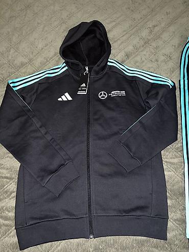 vikend torba: Adidas x Mercedes Benz AMG Petronas Formula One Team DNA Mens Hoodie — 7