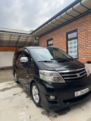 авто в рассрочку бишкеке: Toyota Alphard: 2007 г., 3 л, Автоматтык, Бензин, Вэн/Минивэн