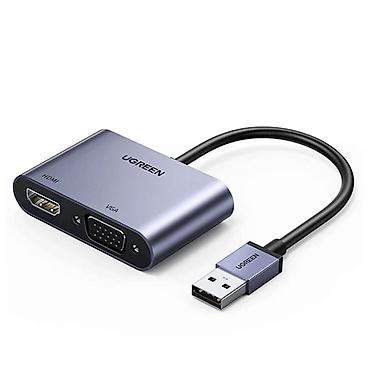 era computers: UGREEN USB Display Adapter – USB-dən HDMI və VGA çıxışı Məhsul — 1