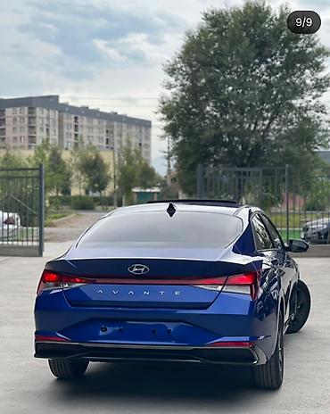 Продажа авто: Hyundai Avante: 2022 г., Автомат, Гибрид, Седан — 2
