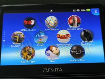 PS Vita (Sony Playstation Vita): Prodajem Sony Playstation VITA konzolu. Model 1004 sa odlicnim OLED — 8