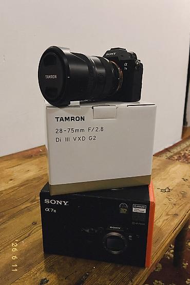 sony gm 2470mm: Беззеркальная полнокадровая камера Sony α7 III с объективом Tamron — 1