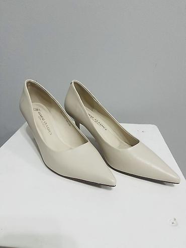 Туфли, 38, Mango, Б/у, цвет - Бежевый, Самовывоз