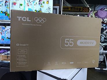 Телевизоры: Бренд: TCL Модель: 55P6K Год создания модели: 2025 Диагональ: 55" (140 — 2
