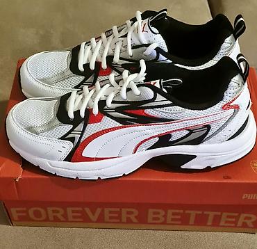 jordan kişi krossovkaları: Puma Milenio Tech ağgümüşübejiviy rənglərin qarışığıdır — 3