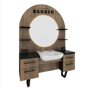 Salon masaları: Yeni, Saş kəsimi üçün masa, Güzgülü — 2