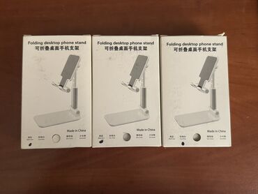Mobil telefonlar üçün digər aksesuarlar: 📱 Qatlanan Masaüstü Telefon Tutacağı – Yeni 📦 Qiymət: 10-Yox 7AZN