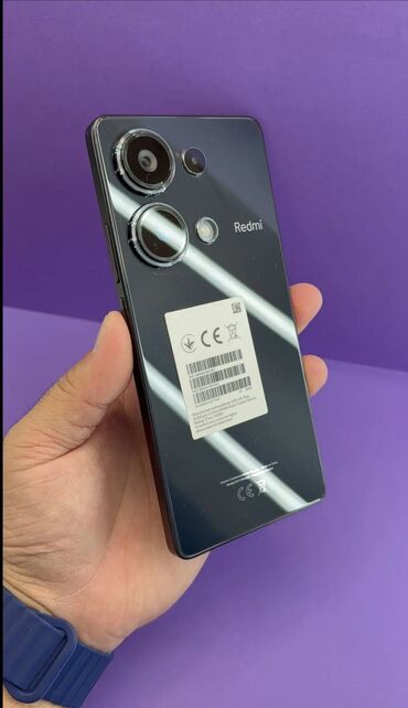 видеокарты ош: Redmi, Redmi Note 13, Б/у, 128 ГБ, цвет - Черный, 2 SIM
