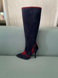 Çəkmələr: Çəkmə, Ölçü: 37, rəng - Göy, Yeni — 11