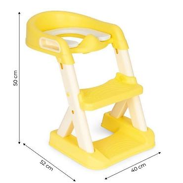 deciji quad: Adapter za WC šolju sa stepenikom – EcoToys Yellow Šifra proizvoda — 6