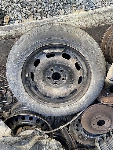 штамп диски: Стальное штампованное колесо с шиной Goodyear. Характеристики: - — 1