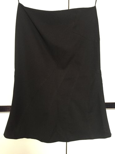 crne kozne suknje: L (EU 40), Mini, bоја - Crna