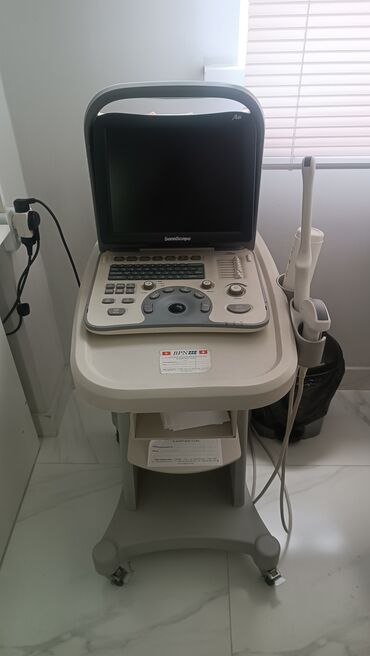 Медицинское оборудование: Продаю портативный УЗИ аппарат Sonoscape A6 с конвексным и
