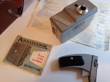 Umetnost i kolekcionarstvo: Ambassador kamera vintage kolekcionarski primerak retko ceo komplet