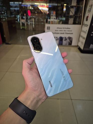 Redmi, Redmi A5, Б/у, 64 ГБ, цвет - Белый, 1 SIM, 2 SIM