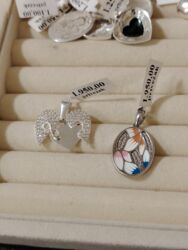 Privesci za nakit: Srebrni privesci sa raznovrsnim motivima, emajlom i cirkonima Opis: - — 2