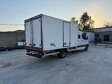 Аренда транспорта: Рефрижераторный фургон Mercedes‑Benz Sprinter (двухрядная кабина, 6–7 — 5