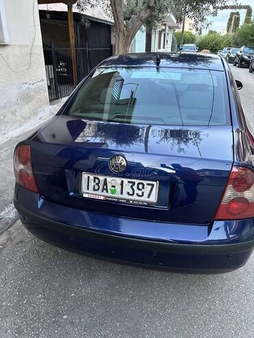 Οχήματα: Volkswagen Passat: 1.8 l. | 2004 έ. Λιμουζίνα