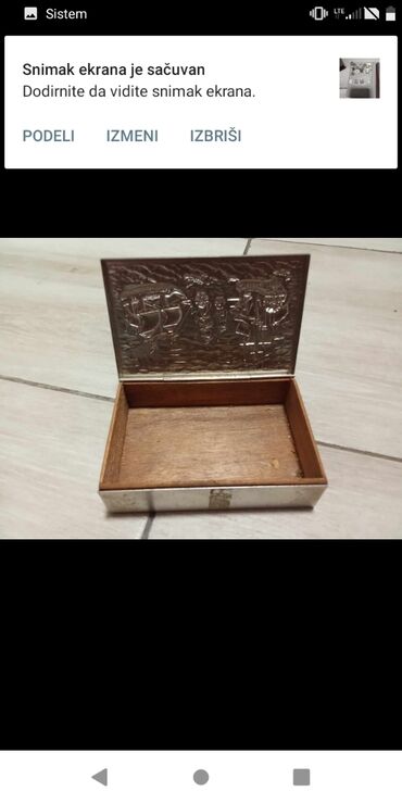 indijski prekrivači za krevet: Jewelry box, color - Silver, Used