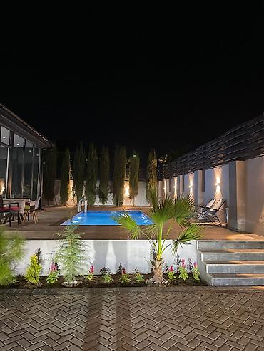 Günlük kirayə evlər: Bağ evi kirayə verilir, Mərdəkan Mərdəkanda yerləşən isti, hovuzlu bağ — 12