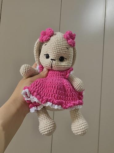 куклы ручной работы: На заказ Вязаные крючком игрушки амигуруми - Медвежата и зайчата — 8