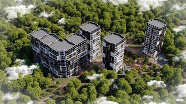 час день ночь: 2 бөлмө, 75 кв. м, Элитка, 6 кабат, ПСО (өзү оңдоп түзөтүп бүтүү үчүн)