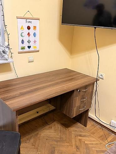 komputer setup: Düz masa, Polkasız, Siyirməli, Teksturalı laminat, Zəmanətsiz, Kredit yoxdur — 4
