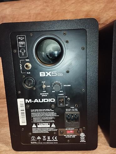 studio monitoru: İşlənmiş M-Audio Kolonka, Növ - Kompüter üçün, rəng - Qara — 4