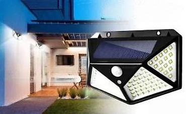 Baštenska rasveta: SOLARNI REFLEKTOR-LAMPA SA 100 LED LAMPICA NOVO AKCIJA | Cene nisu — 15